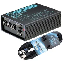 Boss DI-1 aktive DI-Box mit XLR Kabel