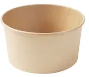 Greenbox Kartonschalen, braun, Ø 15 cm, 800 ml DFC088711 , 1 Packung = 50 Stück