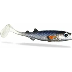 Gummiköder - Renky Shad 7.5cm - White Fish WEISS|BLAU NO SIZE