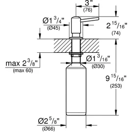 Grohe Seifenspender Contemporary 500ml Supersteel