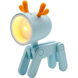 0 RealPower LED-Tier Taschenlampe Blaues Rentier