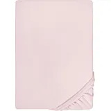 biberna 0077866 Jersey-Elastic 120 x 200 - 130 x 220 cm rose