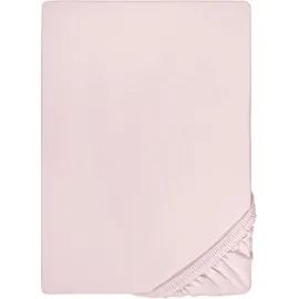biberna 0077866 Jersey-Elastic 120 x 200 - 130 x 220 cm rose