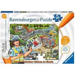 Ravensburger tiptoi Puzzle 00554 - Im Einsatz [100 Teile] (Neu differenzbesteuert)