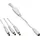 VOLTCRAFT Stecker Niedervolt-Buchse - Niedervolt-Stecker 5,5 mm 2,1 mm 0,35 m 1 St.
