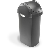 simplehuman Schwingdeckel Abfalleimer, 60 Liter