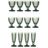 Villeroy & Boch Boston Coloured Wasser-, Wein- und Sektgläser 12er Set Gläser