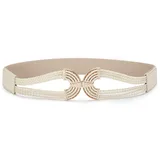 LASCANA Taillengürtel Polyester beige 105
