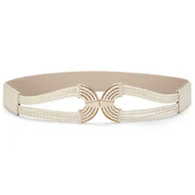 LASCANA Taillengürtel Polyester beige 105