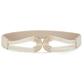 LASCANA Taillengürtel Polyester beige 105