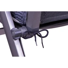 GO-DE Hochlehner Auflage 118 x 48 x 4 cm grau 2 St.