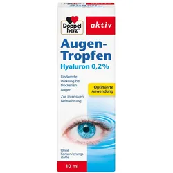 Doppelherz Augen-tropfen Hyaluron 0,2%