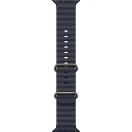 Apple Watch Ultra Ocean Armband 49 mm Navy Titan Schwarz