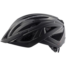 Alpina Haga LED Fahrradhelm (Größe 58-63cm, schwarz)