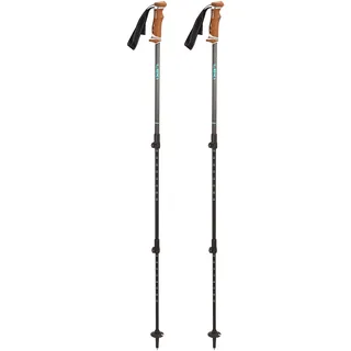 Leki Lhasa Stöcke (Größe 90-125cm, grau)