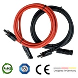 Cansolar Solarkabel Verlängerungskabel Set:rot & schwarz 6mm Solarkabel, (100 cm)
