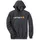 CARHARTT Logo Loose Fit Kapuzenpullover - Carbon Heather - S