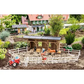 Pola Pferdeunterstand mit Koppelzaun 331146 G