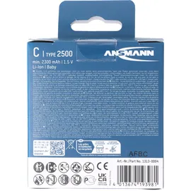 Ansmann Li-Ion Akku Baby C 2300 mAh 2 St.