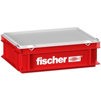 Fischer Handwerker Koffer klein L-Boxx, Rot