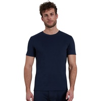 Götzburg Unterhemd, Kurzarm, für Herren, Shirt, Herren-Unterhemd, 1/2-Arm, Blau, 5