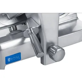 Royal Catering Aufschnittmaschine - 250 mm - bis 12 mm - Alugriffe