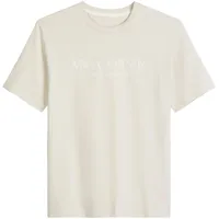 Marc O'Polo Herren T-Shirt, Rundhals - T-SHIRT SHORT SLEEVE, Regular Fit, Baumwolle Beigegrau (Grey Silk) S