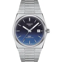 Tissot T137.407.11.051.01 Herrenuhr Automatik PRX Powermatic 80 Verlauf Blau