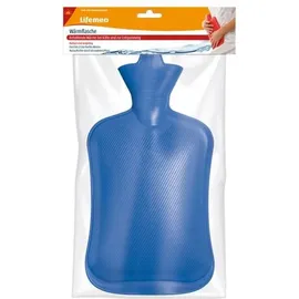 Lifemed Wärmflasche 2 Liter blau 31,5x18,5cm