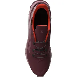 Salomon Supercross 4 GTX Damen Tawny Port/Deauville Mauve/Cherry Tomato 38 2/3