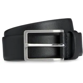 Boss Herren Gürtel mit Label-Details Modell 'Erman', Black, 110
