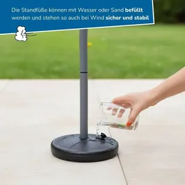 alldoro gmbh alldoro 60230 XXL-Verkehrsset mit Ampel, 10 Verkehrsschildern (75 cm) - 4 Pylonen,