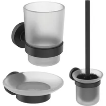 Ideal Standard Badaccessoire-Set Schwarz