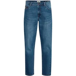 Bequeme Jeans SOLID "Bequeme Jeans SDHoff", Herren, Gr. 31, Länge 34, blau (blau dnm), Obermaterial: 100% Baumwolle CO., Hosen
