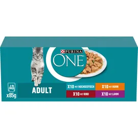 Purina Adult Mixpaket in Sauce 40 x 85 g
