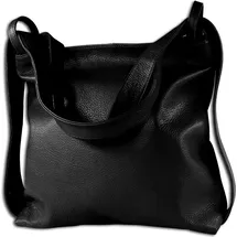 toscanto Schultertasche, Cityrucksack schwarz ca. 40cm | Gr.: onesize