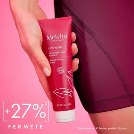 Melvita Körperpflegemittel L'OR ROSE tonisierendes Peeling 150 ml
