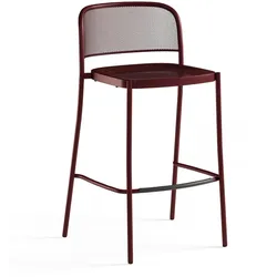 Emu Cafe Barhocker, intensives rot