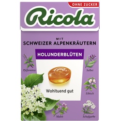 Ricola Holunderblüten Schweizer Kräuterbonbon zuckerfrei