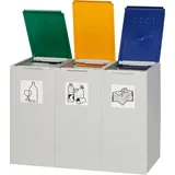 VAR Wertstoffsammler 40 l Grau