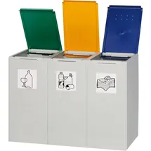 VAR Wertstoffsammler 40 l Grau