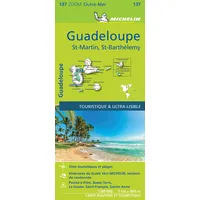 Michelin Zoom Guadeloupe: St-Martin, St-Barthelemy