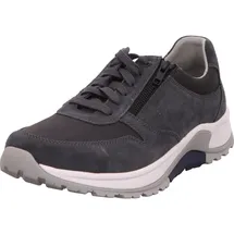 Gabor Sneaker Low, Halbschuhe Wechselfußbett zertifiziertes Leder Iron