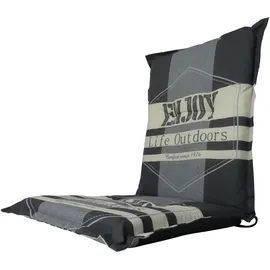MADISON N.Y Niederlehner Auflage 105 x 50 x 8 cm grau 1 St.