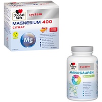 diverse Firmen Doppelherz system Aminosäuren + Magnesium Set