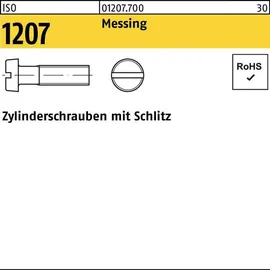 F. REYHER Nchfg. GmbH & Co. KG Zylinderkopfschraube ISO 1207 M4 x 30 Messing 1000 Stück