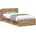 Bettgestell 100 200 Braun
