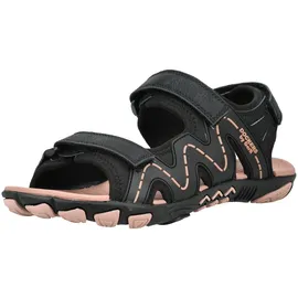 Dockers Outdoor-Sandalen Damen Schwarz/Rosa 39
