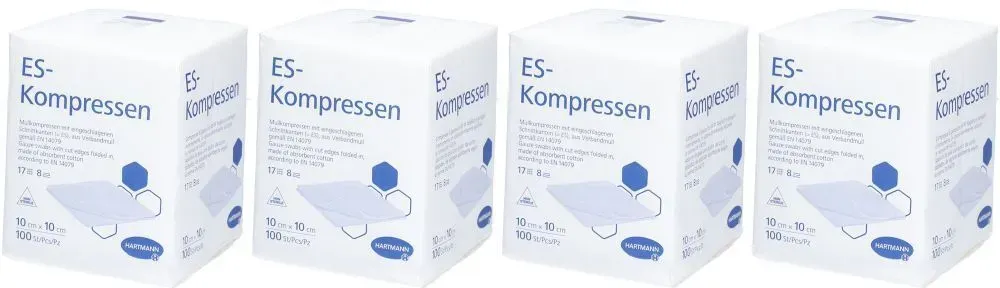 Hartmann ES Kompressen 8 Lagen 10 x 10 cm