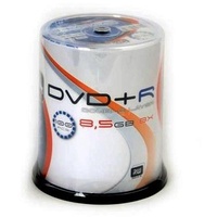 Omega Freestyle DVD+R DL 8,5 GB / 240 min 8X, voll bedruckbar, 100 Stück in Klingel